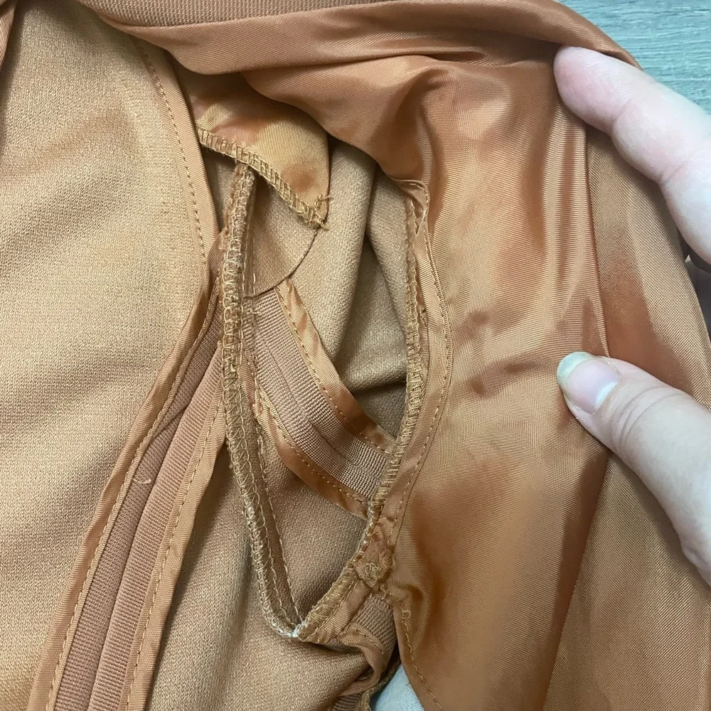Orange brown jacket - Picture 5 of 6